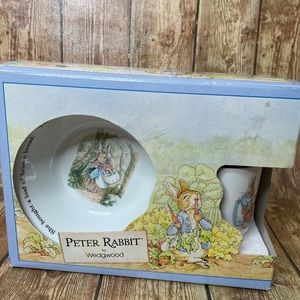 Wedgwood 1993 Peter Rabbit 3 Pc